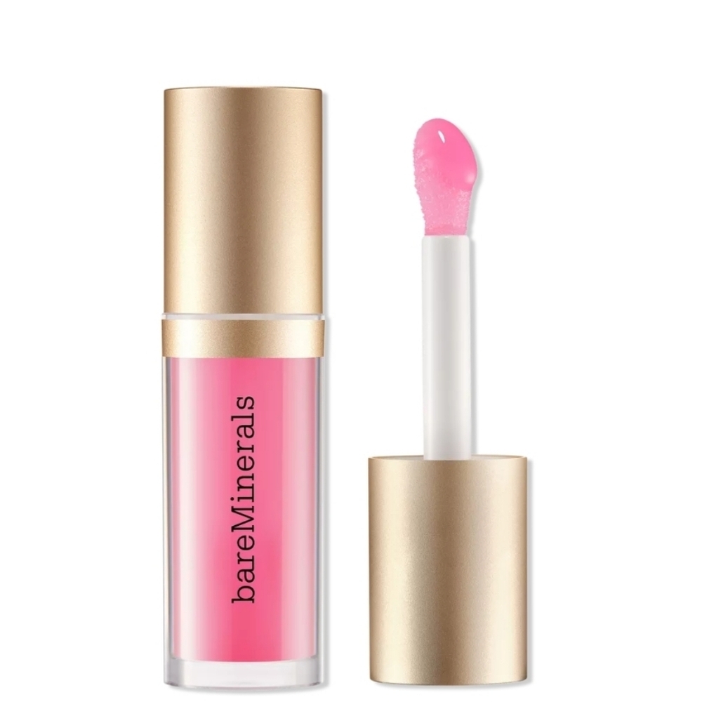 bareMinerals Nourishing Lip Oil: Delight (Pink), 3.8ml, NIB